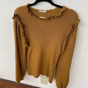 Ulla Johnson mustard sweater size L